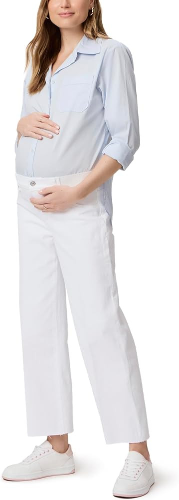 PAIGE Women's Anessa Maternity Raw Hem | Amazon (US)
