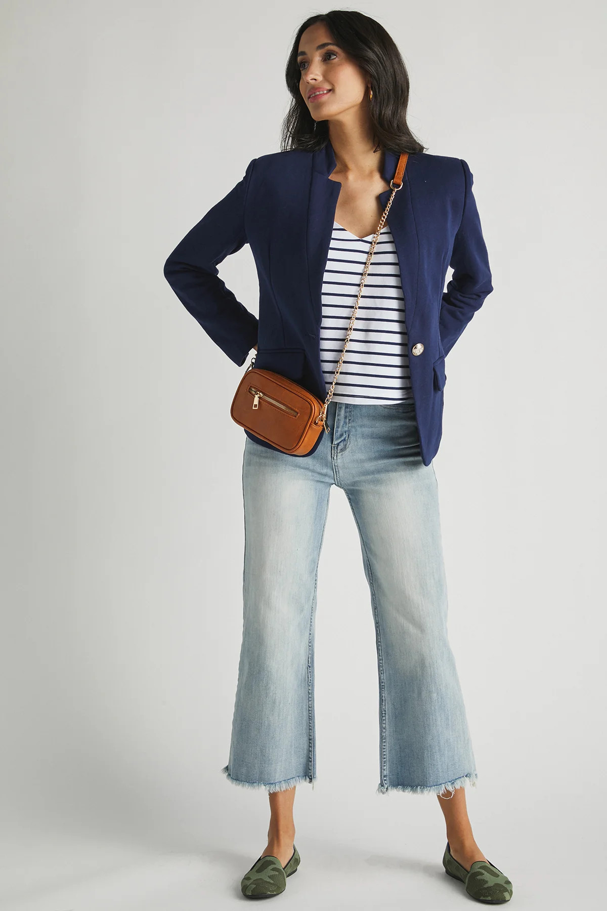 Risen Lighter Days Cropped Jeans | Social Threads