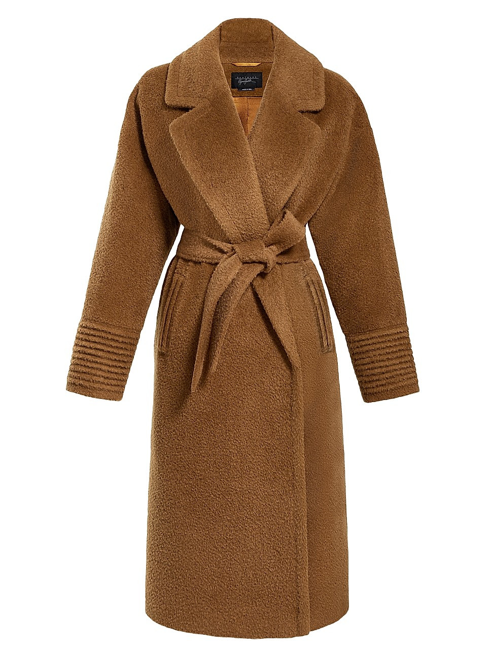 Oversized Alpaca Bouclé Coat | Saks Fifth Avenue