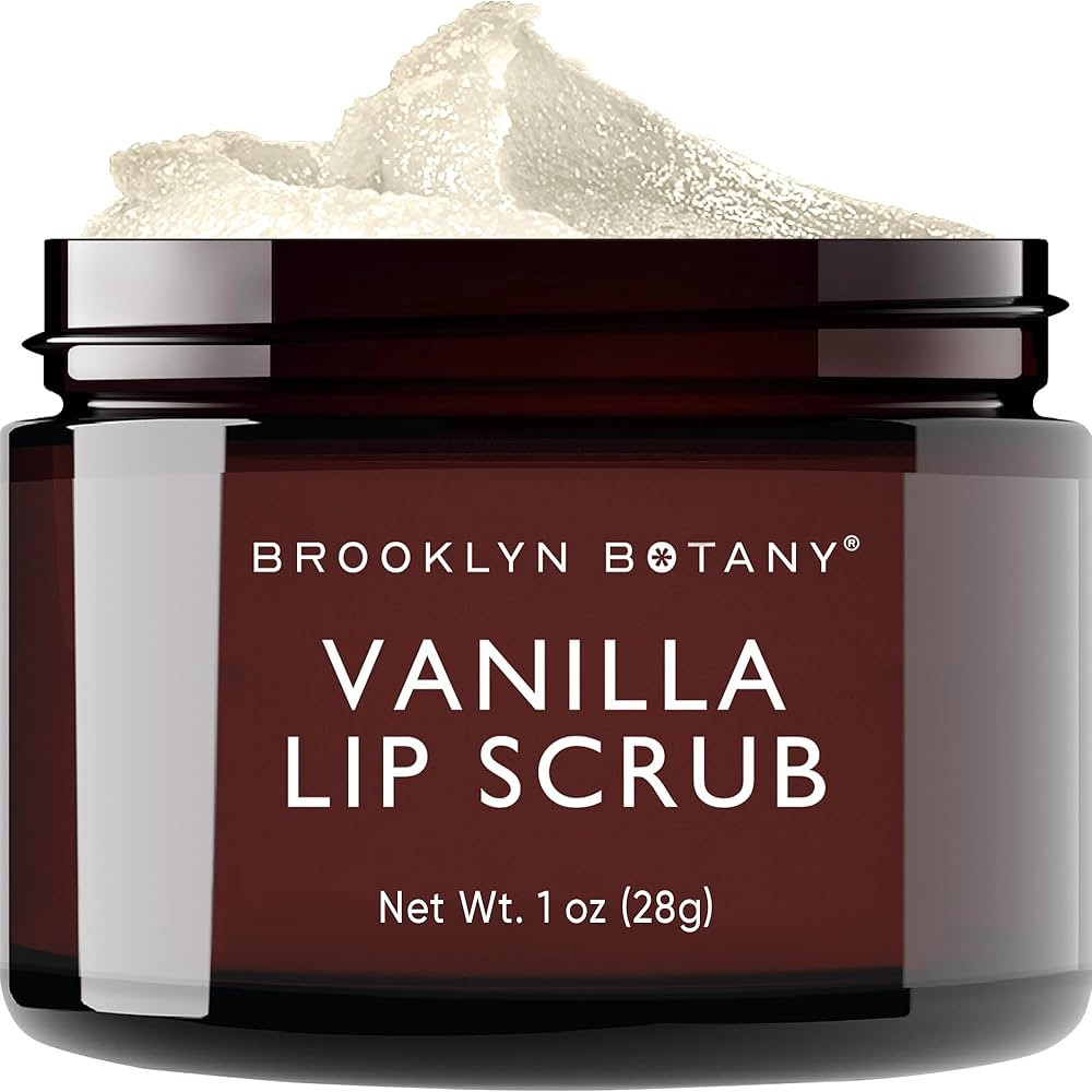 Brooklyn Botany Lip Scrub Exfoliator 1 oz – Lip Moisturizer for Dry Lips and Chapped Lips – G... | Amazon (US)