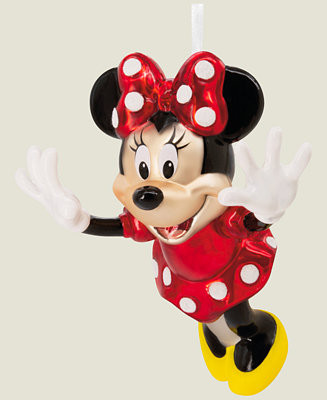HallmarkDisney | Macy's Thanksgiving Day Parade Minnie Mouse Balloon Blown-Glass Ornament, Create... | Macy's