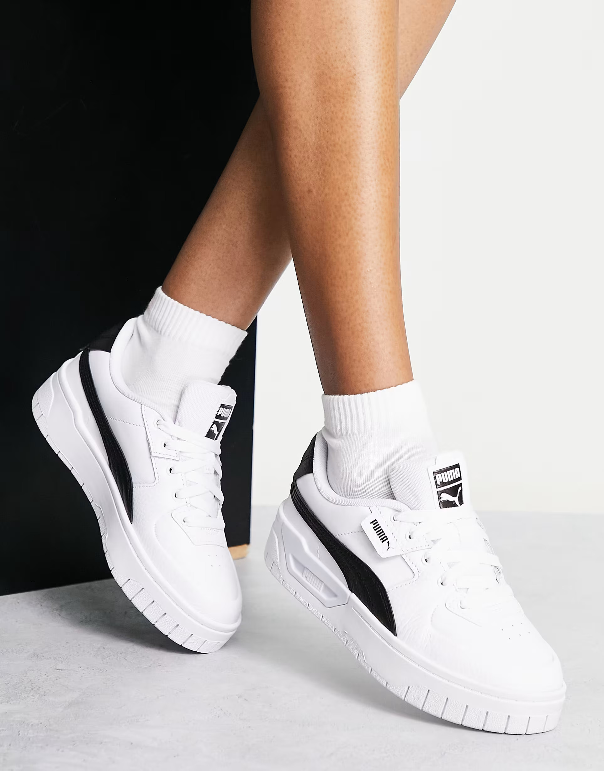 Puma Cali Dream trainers in white and black | ASOS | ASOS (Global)