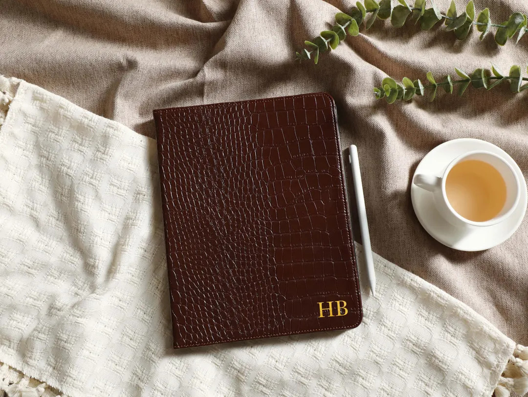 Coffee Leather Magnetic Smart Case Cover iPad 9 Case, iPad Mini 6 iPad Air iPad Pro 2021 Case, iP... | Etsy (US)