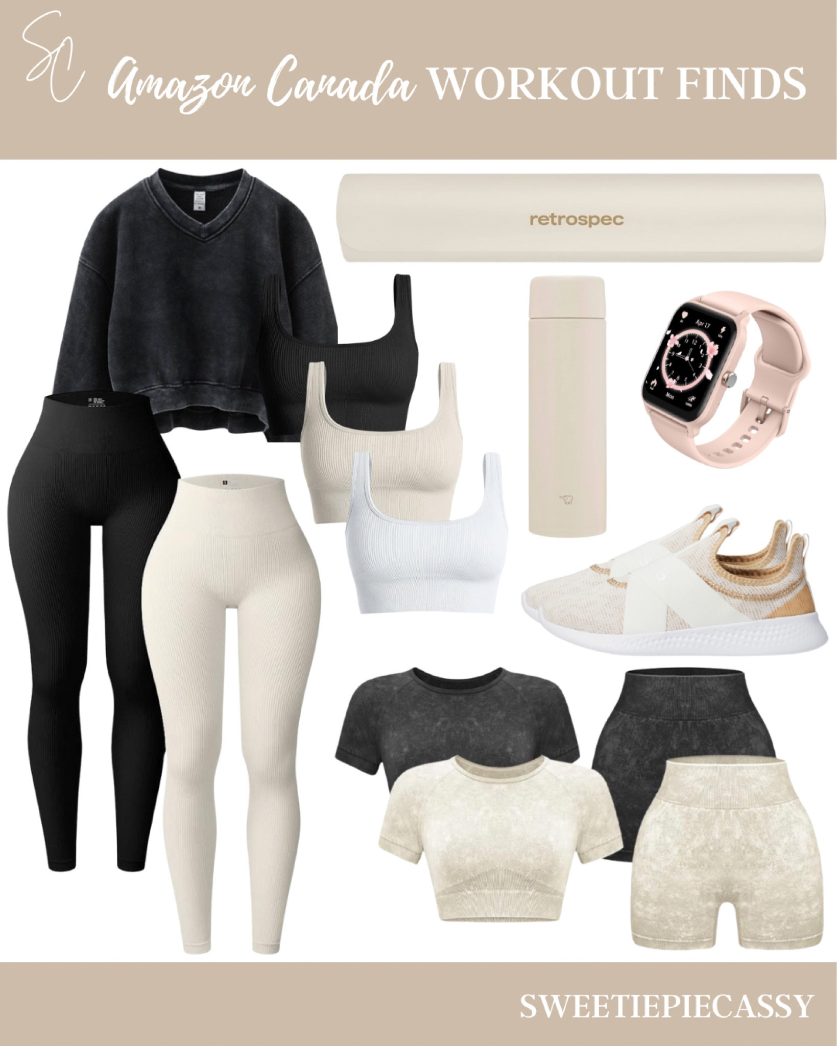 Amazon Canada: Workout Finds 💪 

Some of my favourite, super affordable Fitness finds from Amazon Canada… all for under $100! Everything from the basic essentials like yoga pants, leggings, shorts & crop sets, shoes & more! I’ve also included some of my personal favourites down below as well! Make sure to check out my ‘AMAZON’ highlight as well as my collection for more of my seasonal favourites!💫

#LTKstyletip #LTKMostLoved #LTKfindsunder100