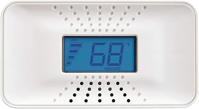 First Alert CO710 Carbon Monoxide Detector with 10-Year Battery and Digital Temperature Display ,... | Amazon (US)