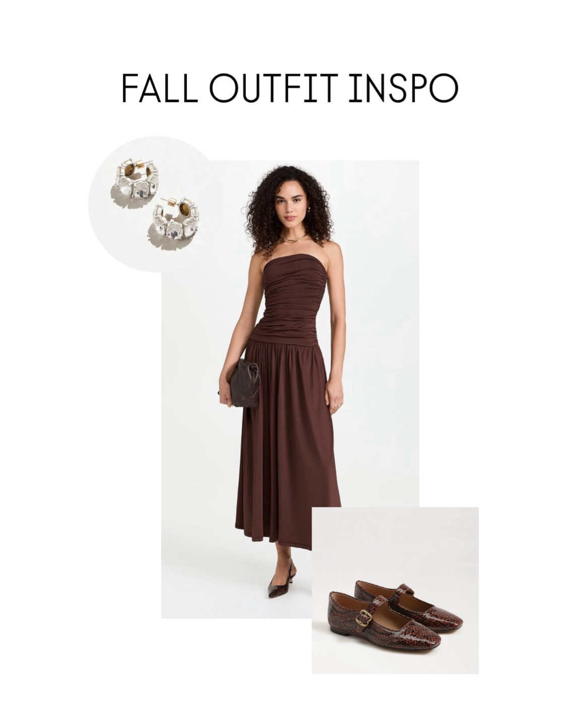 Fall Outfit Inspo 🍒

1. Fall outfit inspiration
2. Stylish brown dress ideas
3. Strapless midi dress looks
4. Trendy brown ballet flats
5. Silver earrings for fall
6. Fall fashion must-haves
7. Elegant strapless dresses
8. Casual fall dresses
9. Versatile brown flats for fall
10. Statement silver jewelry

#LTKFindsUnder50 #LTKFindsUnder100