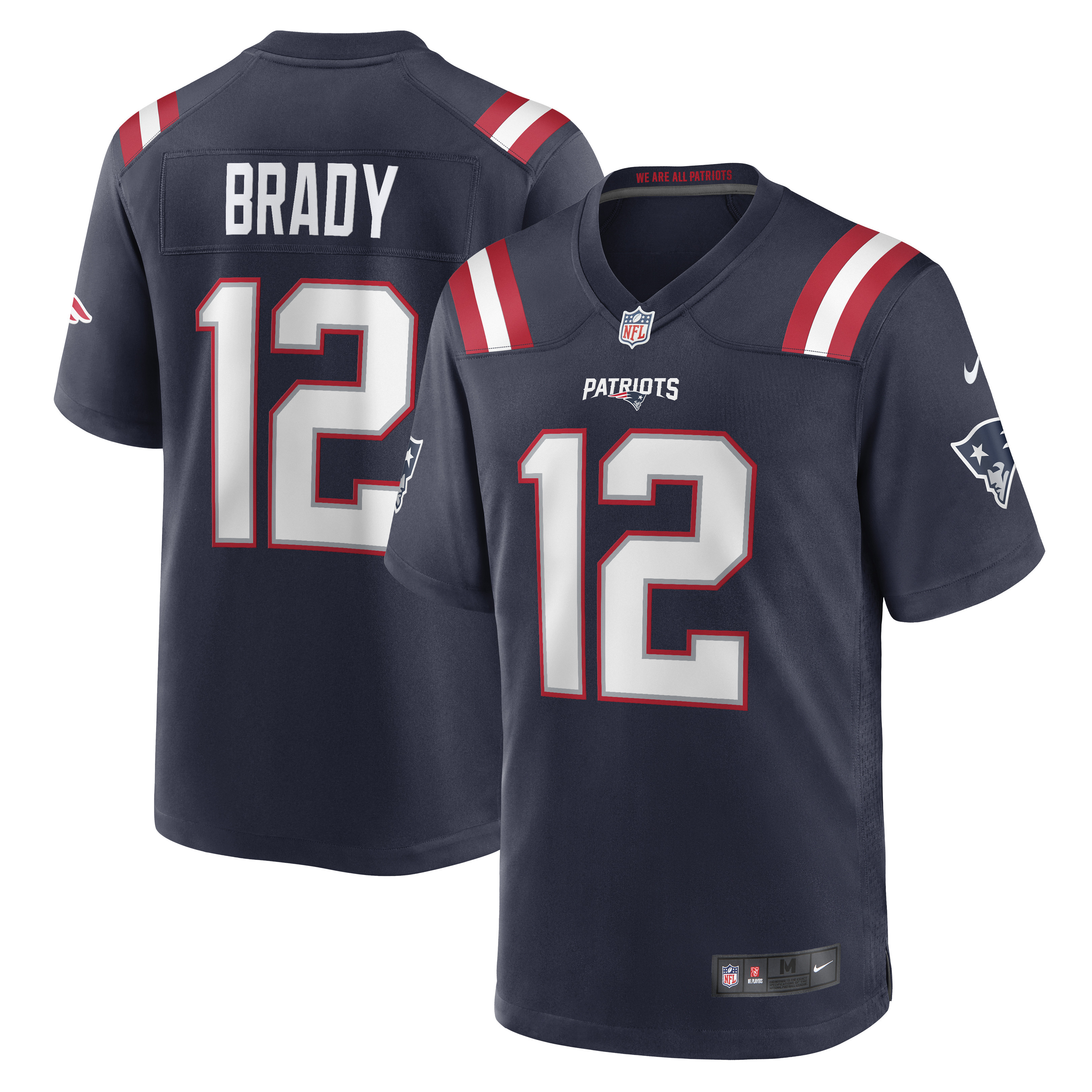 Men's Nike Tom Brady Navy New England Patriots Game Retired Player Jersey | Fanatics