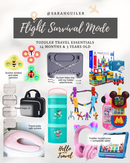 What I’m packing for our flight to Disney/ Disney restaurants to entertain the kiddos. The bag I’m using just for the flight so they each have their own with the toys/wipes/snacks. 

Toddler toys. Suction toys. Toddler must haves. Toddler essentials. Travel essentials. Baby suction mat. Disney vacation. Travel potty. Stackable snack cups. Amazon finds. Travel hacks. Toddler gift ideas. Restaurant toys. 

#LTKfamily #LTKtravel #LTKfindsunder100