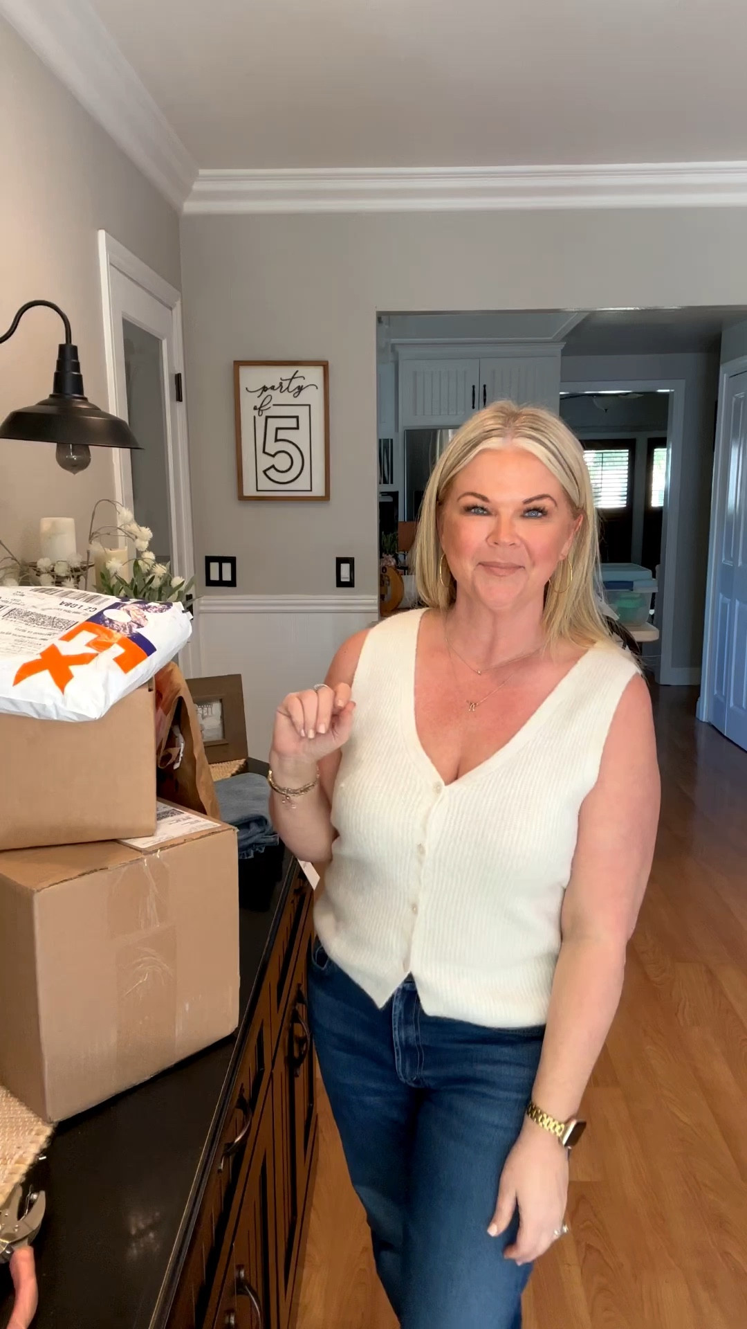 Let’s open these packages! For reference I’m 5’3 & a Medium typically for tops. Currently shopping for my upcoming trip & ordering all the things! & wait until you see the surprise I got from Type League Press! I’m obsessed! What a great gift🩷

#LTKMidsize #LTKdayinmylife #LTKstorytime