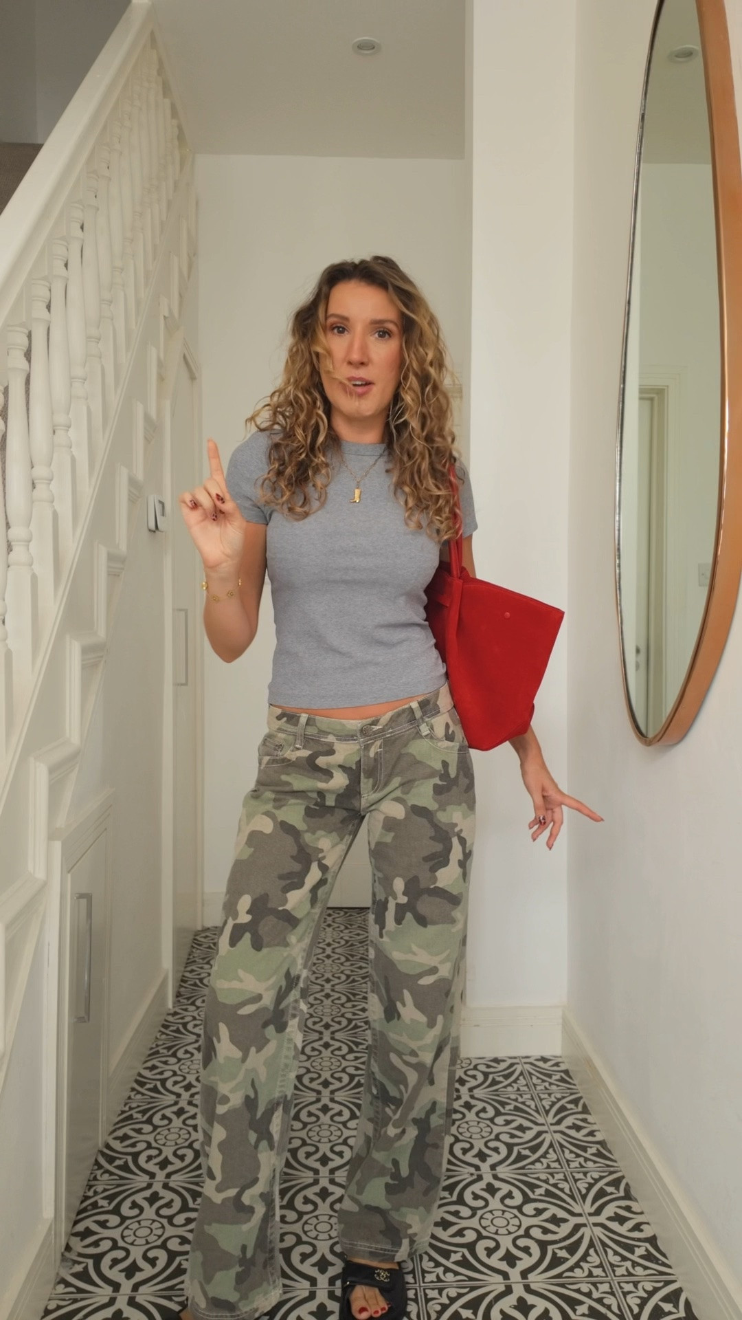 Remember camo print is a neutral ⭐️ Camo print jeans and flip flops will forever be a fit. I’m wearing a size 10, they are a little roomy but as they are so low waisted I think they work.

#LTKuk #LTKautumn #LTKjeans