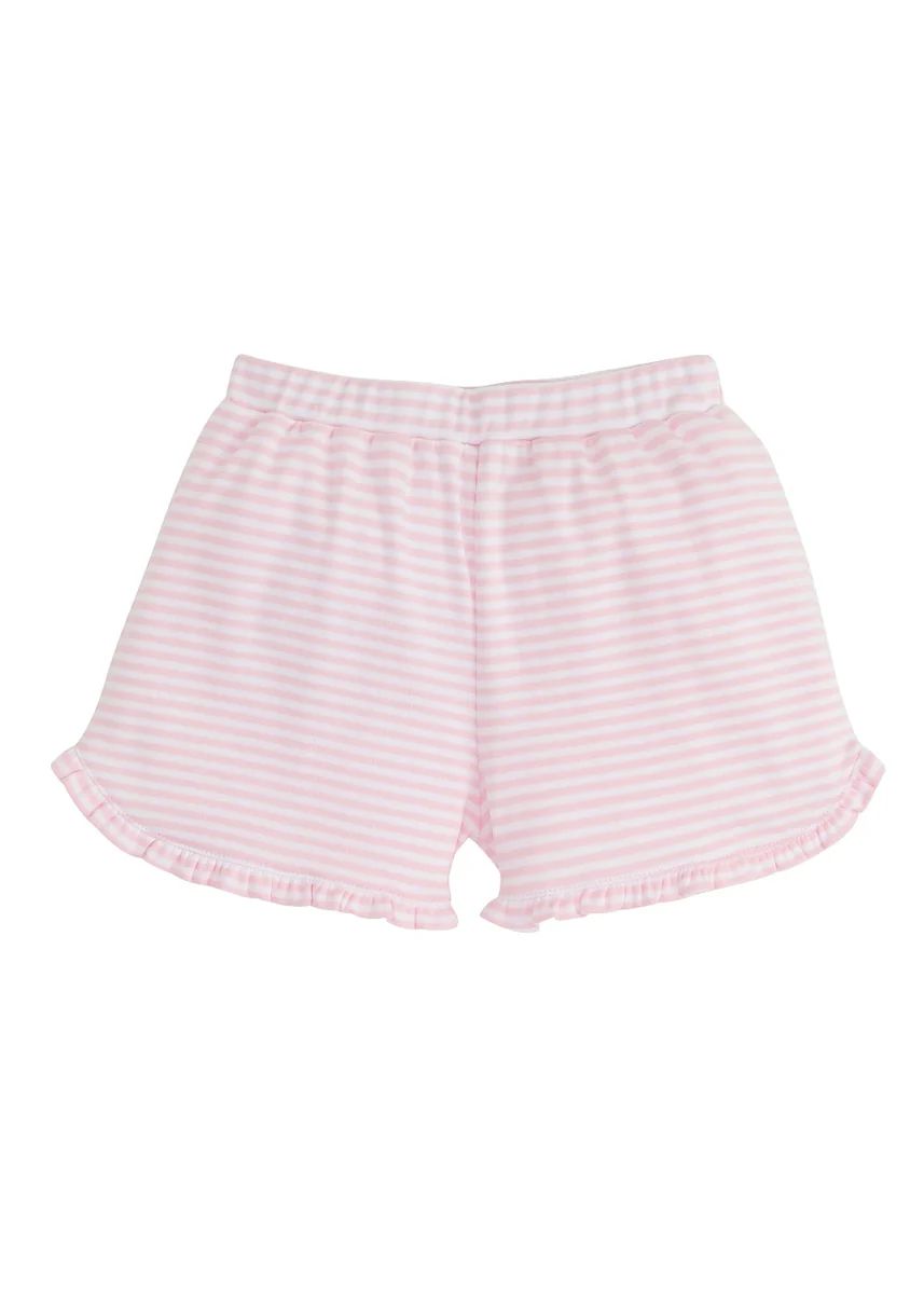 Tulip Knit Short - Light Pink Stripe | Little English