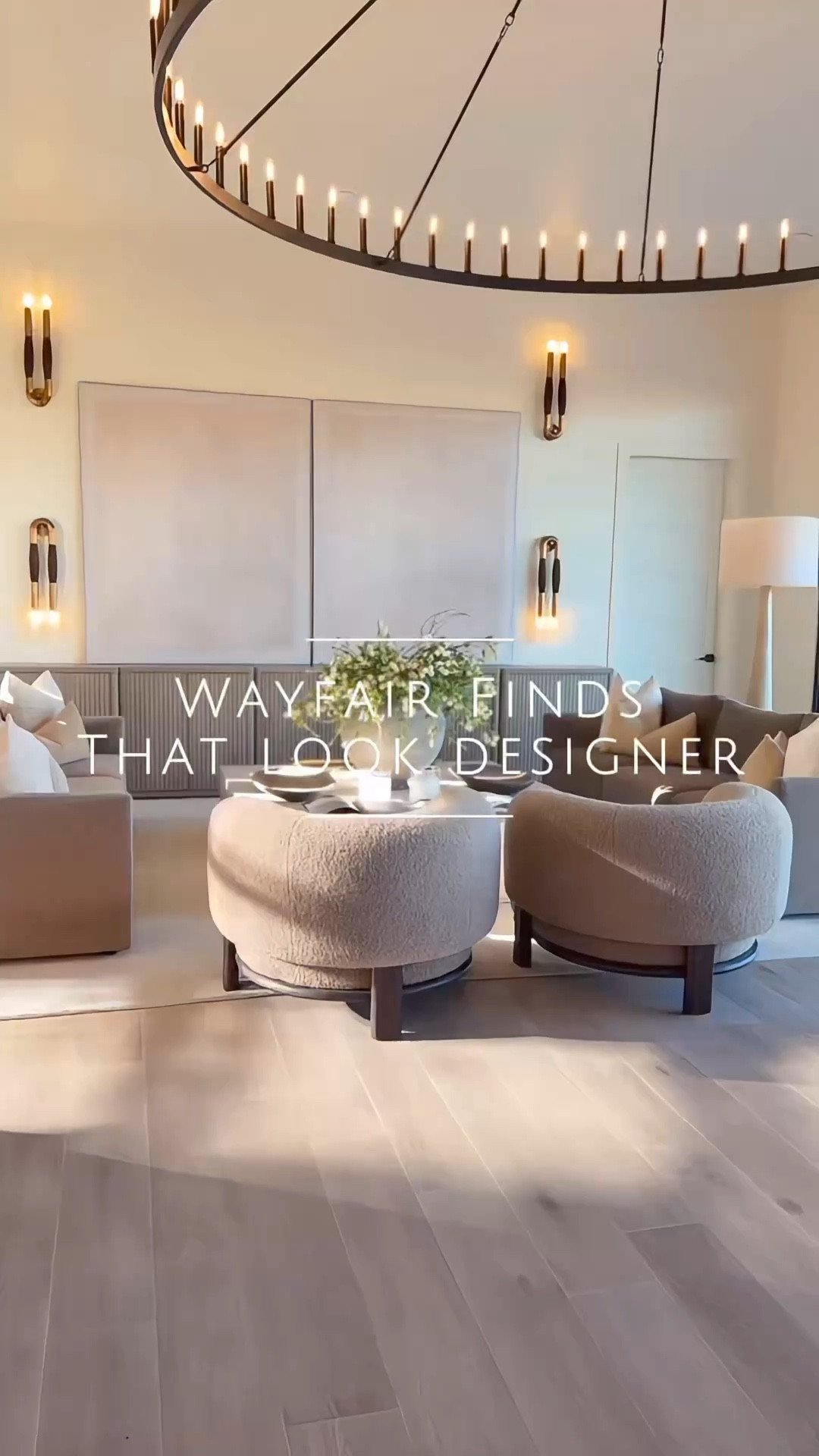 Designer style, but make it personal 🤍 I just made my dream home office space using Wayfair and it is a dream! I feel like I can now get some work done 😂My living room was given a touch up with some fresh spring florals and barrel back accent chairs. 

The warmer months are here and I am ready with my outdoor furniture! My kids are already outside 24/7! 

wayfair home finds
designer look for less
modern home decor
accent chairs styling
luxury home styling
