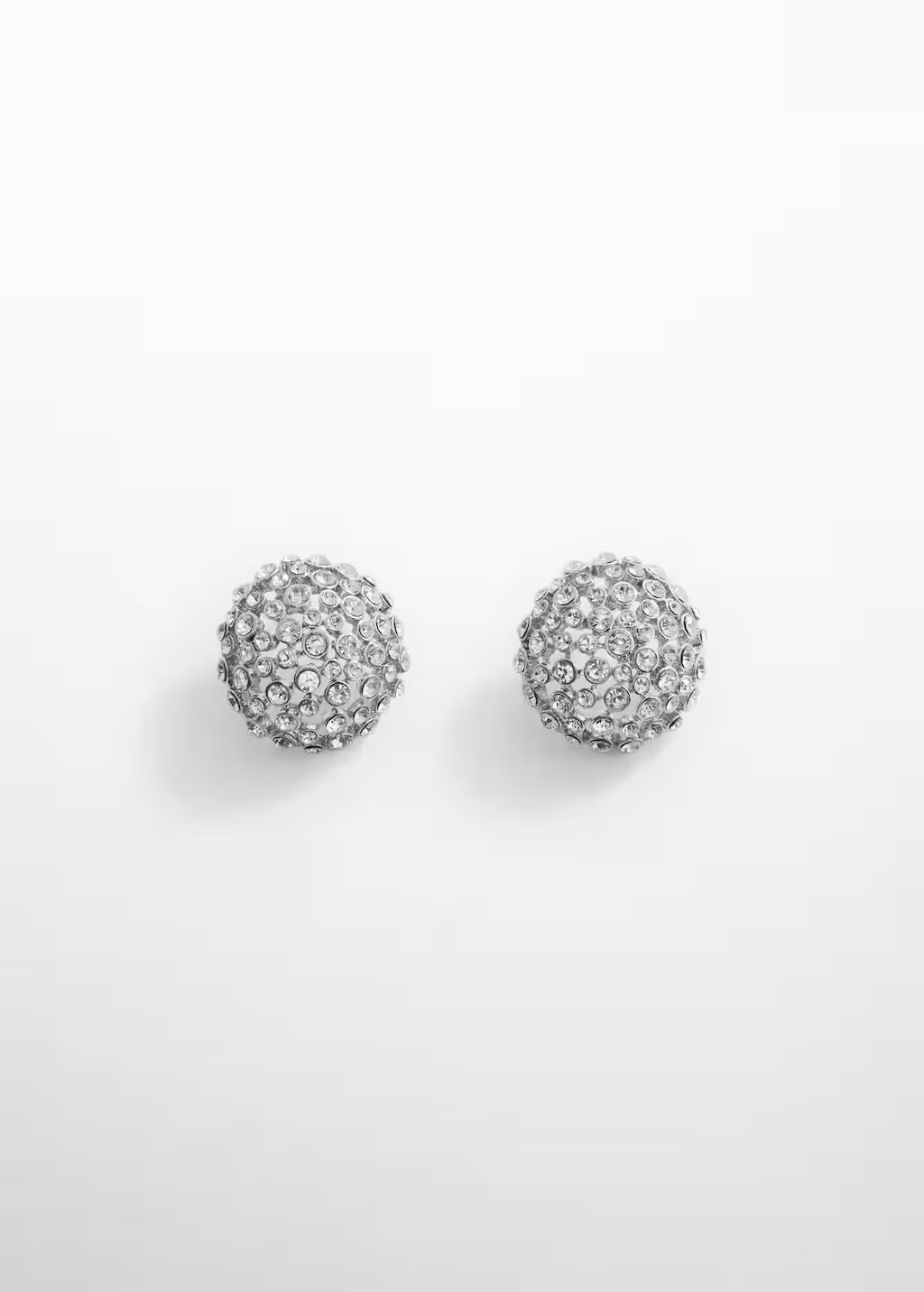Faceted crystal earring | MANGO (US)