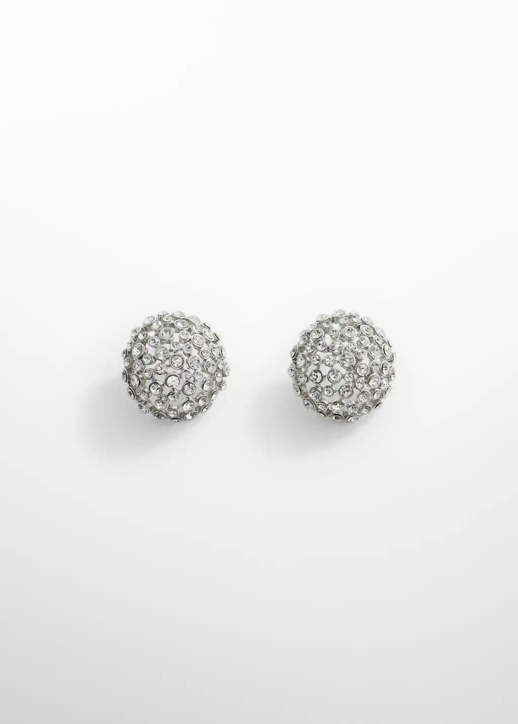 Faceted crystal earring | MANGO (US)