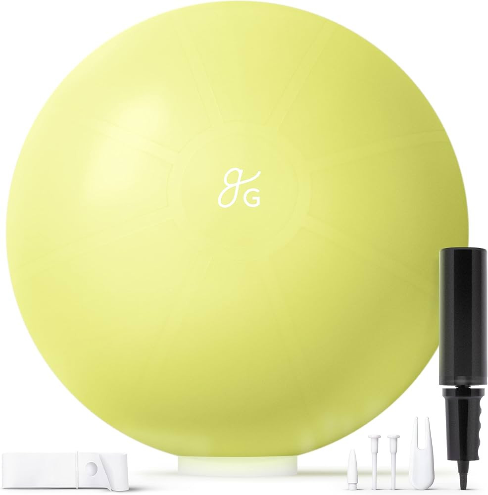 Greater Goods Professional Exercise Ball - Yoga Ball for Working Out, Balance, Stability, and Pre... | Amazon (US)