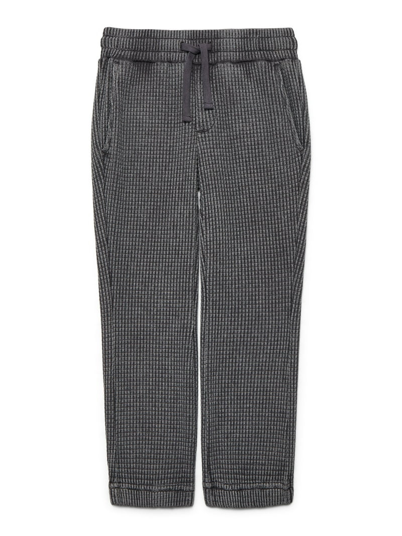 Weekend Academy Boys Thermal Jogger Pants, Sizes 4-18 | Walmart (US)