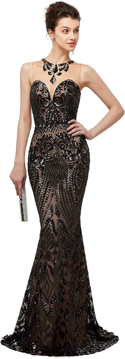 Aries Tuttle ed Mermaid Wedding Party Evening Dress Prom Gown Us Sizes 2-16 | Amazon (US)