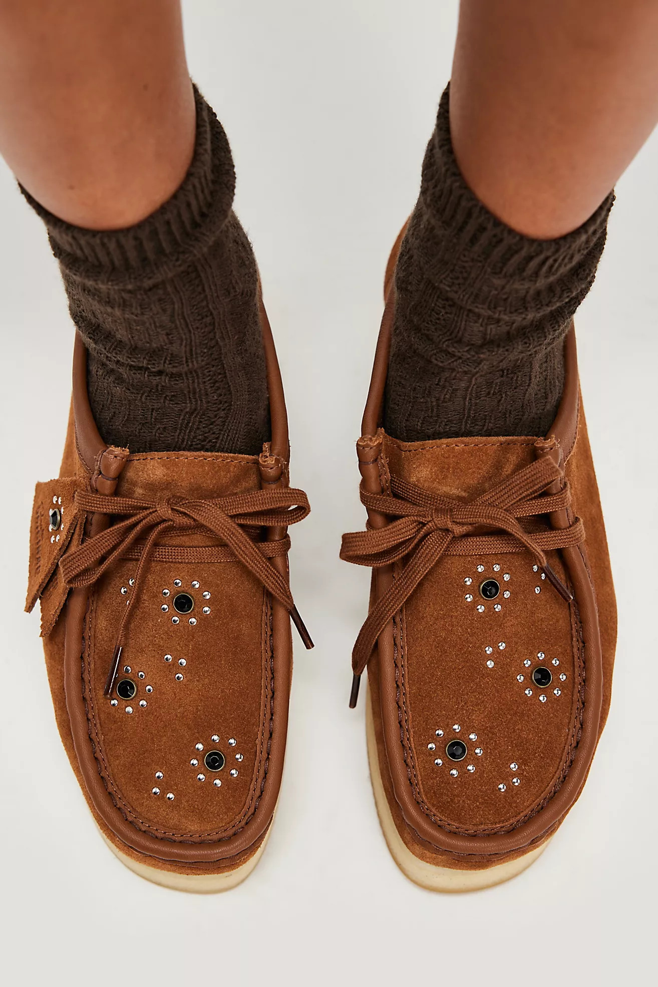 Clarks Wallacraft Bee Studded Moccasins | Free People (Global - UK&FR Excluded)
