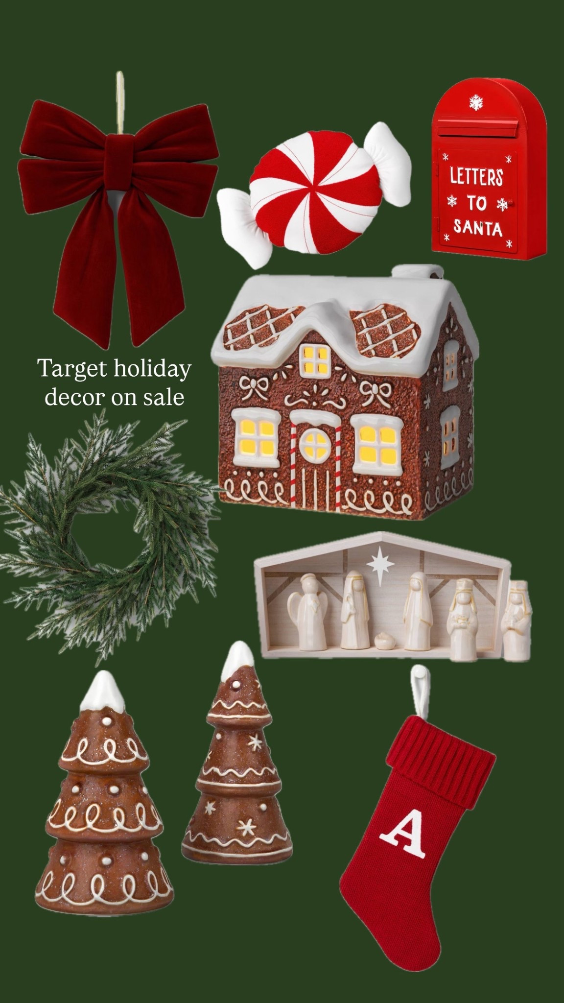 Target holiday decor on sale!

#LTKHome #LTKSeasonal #LTKHoliday
