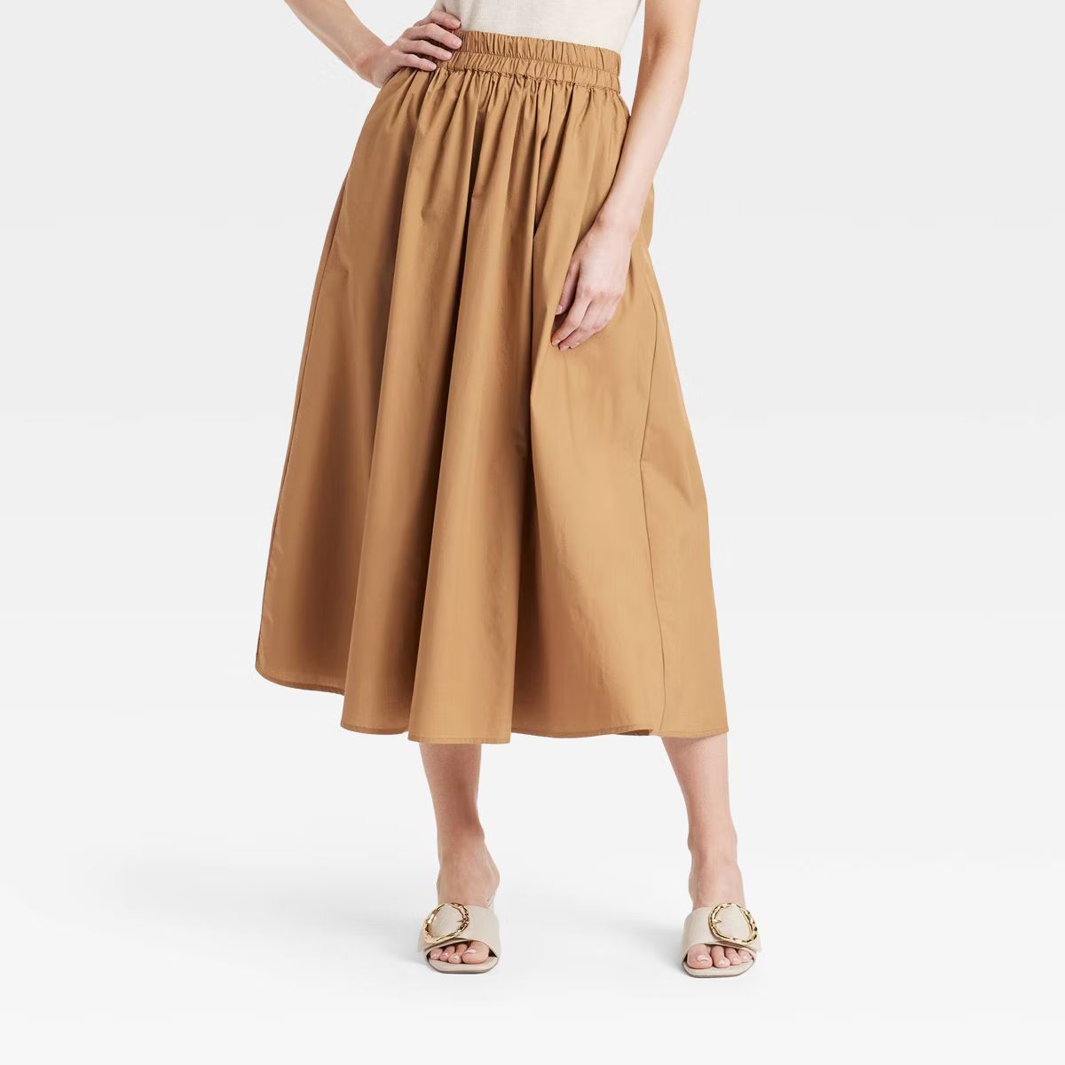 Women's A-Line Midi Picnic Skirt - A New Day™ | Target