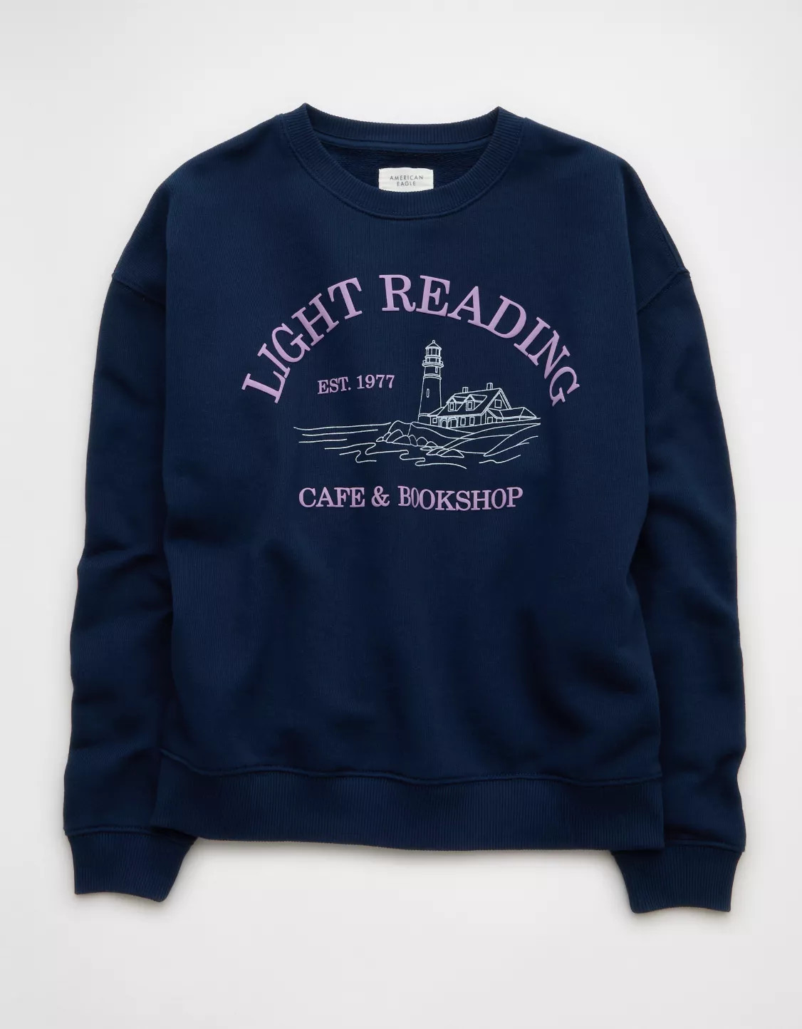 AE Graphic Crew Neck Sweatshirt | American Eagle Outfitters (US & CA)