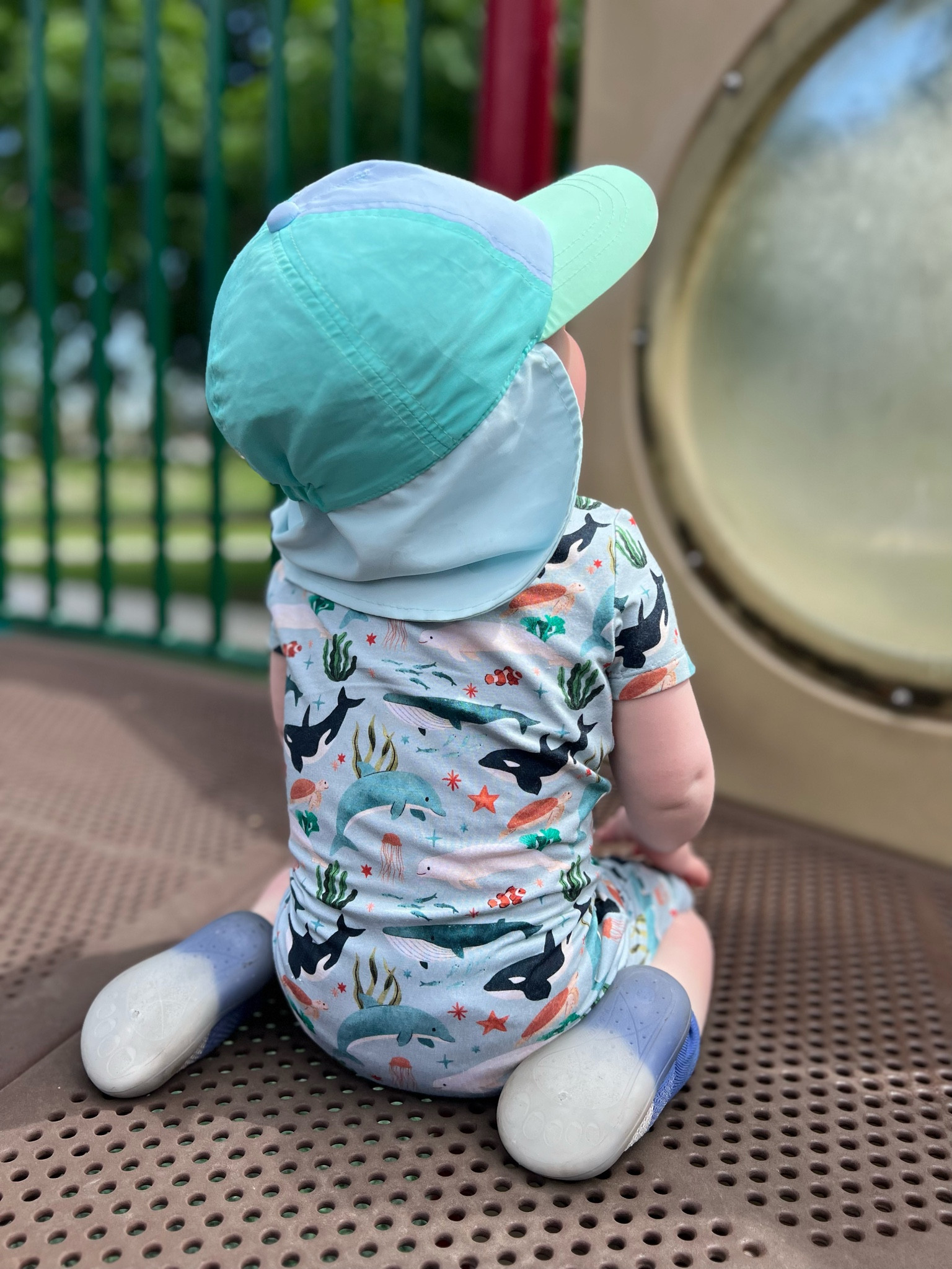 summer playground vibes 🛝 toddler baby style / clean sunscreen / outside play 

#LTKFamily #LTKKids #LTKBaby