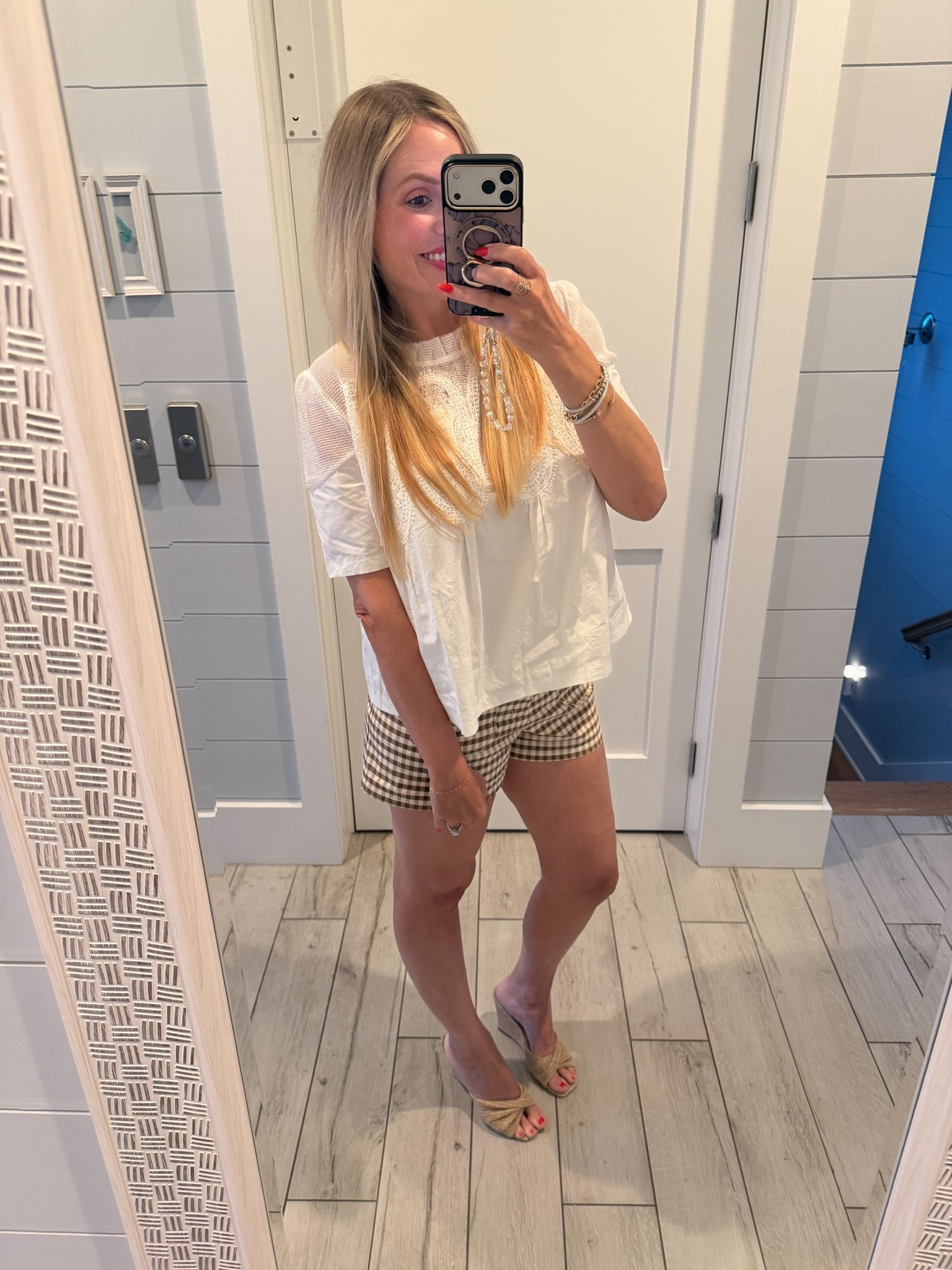 My favorite shorts in the cutest pattern! True to size

#LTKootd