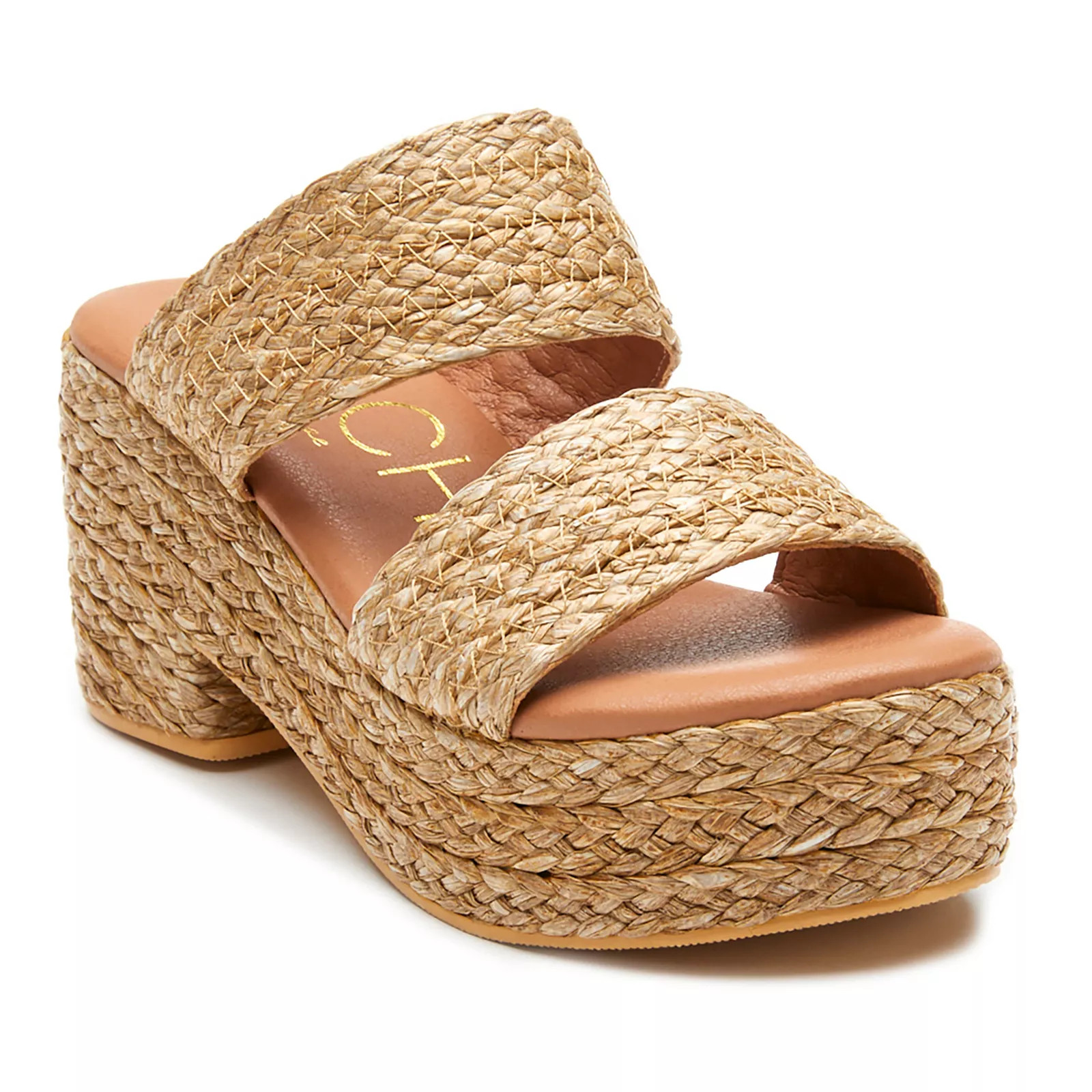 Beach by Matisse Ocean Ave Women's Demi-Wedge Sandals, Size: 5, Red | Kohl's