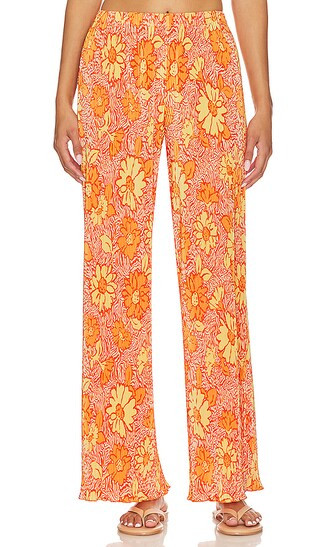 Pacha Pants in Orange Floral | Revolve Clothing (Global)