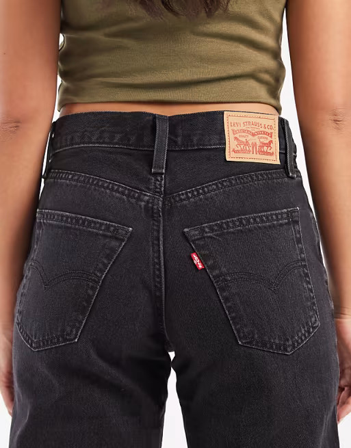 Levi's '94 baggy jeans in black | ASOS (Global)