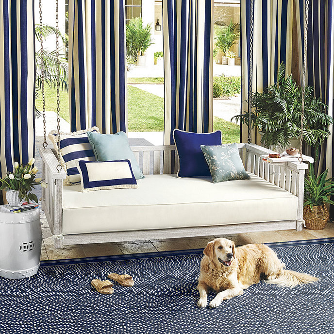 Sunday Daybed Swing with Cushion | Ballard Designs, Inc.