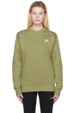 Green Sportswear Club Sweatshirt | SSENSE