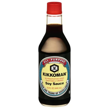 Kikkoman Soy Sauce, 15 fl oz | Walmart (US)