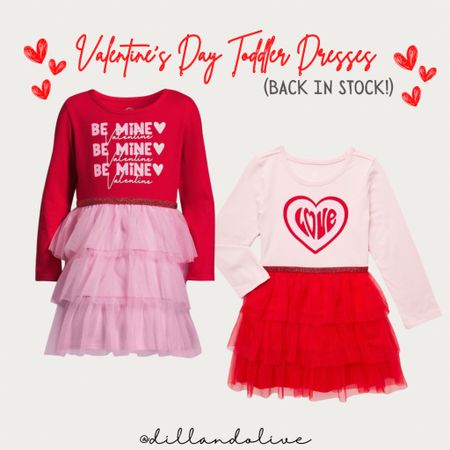 These toddler girl Valentine’s Day tutu dresses are back in stock!! Grab them before they sell out again!! Running tts! 

Valentines Day Party Dress | Baby & Toddler Girl Vday Outfit | Kids Valentines Day

#LTKfamily #LTKkids #LTKSeasonal