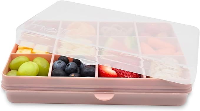 melii Snackle Box – Divided Snack Container, Food Storage for Kids, Removable Dividers, Arts & ... | Amazon (US)