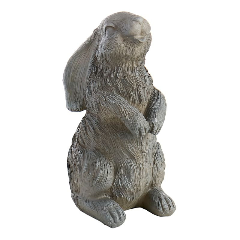Outdoor Bunny Garden Statue, 12" | At Home