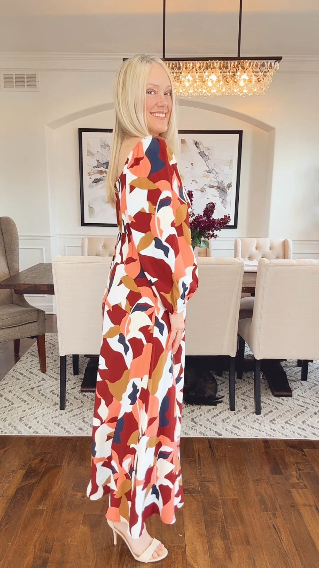 Target 3/4 length sleeve maxi, midi dress beautiful print and colors. Great for a travel dress, church, work.

#LTKWorkwear #LTKStyleTip #LTKSpringSale
