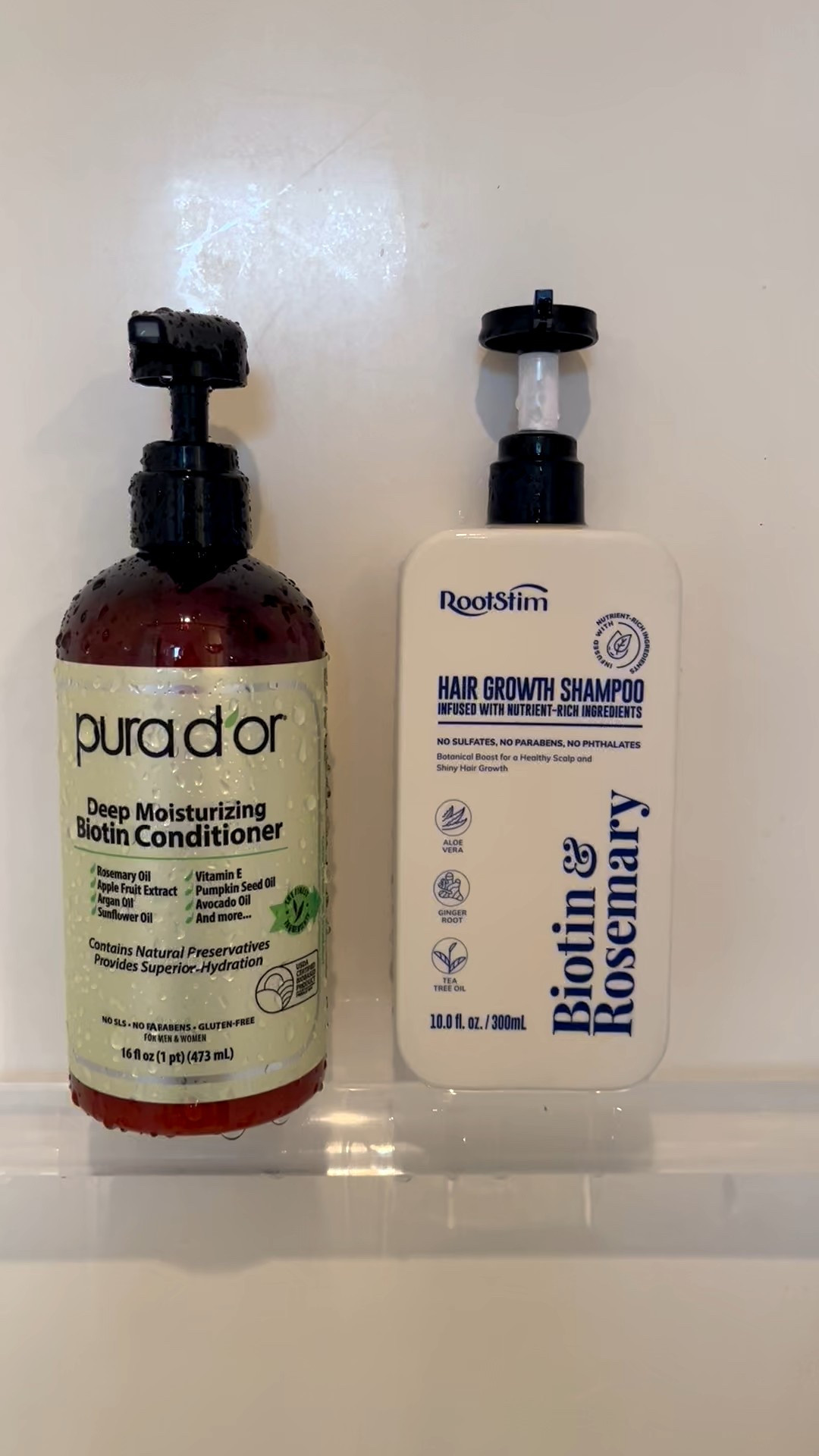I am a bumble and bumble girl through and through, however, I was scrolling Amazon the other day and came across these two highly recommended hair products. Checked out the ingredients, very clean and legit so I thought when I give them a try? OMG, I am so glad I did! I only wash my hair twice a week, once on Sundays and once on Wednesdays, this biotin shampoo, in conjunction to my bumble and bumble Sunday shampoo is a game changer. My scalp feels very healthy, and my hair is growing ridiculously fast.

#LTKselfcare #LTKBeauty #LTKmorningroutine