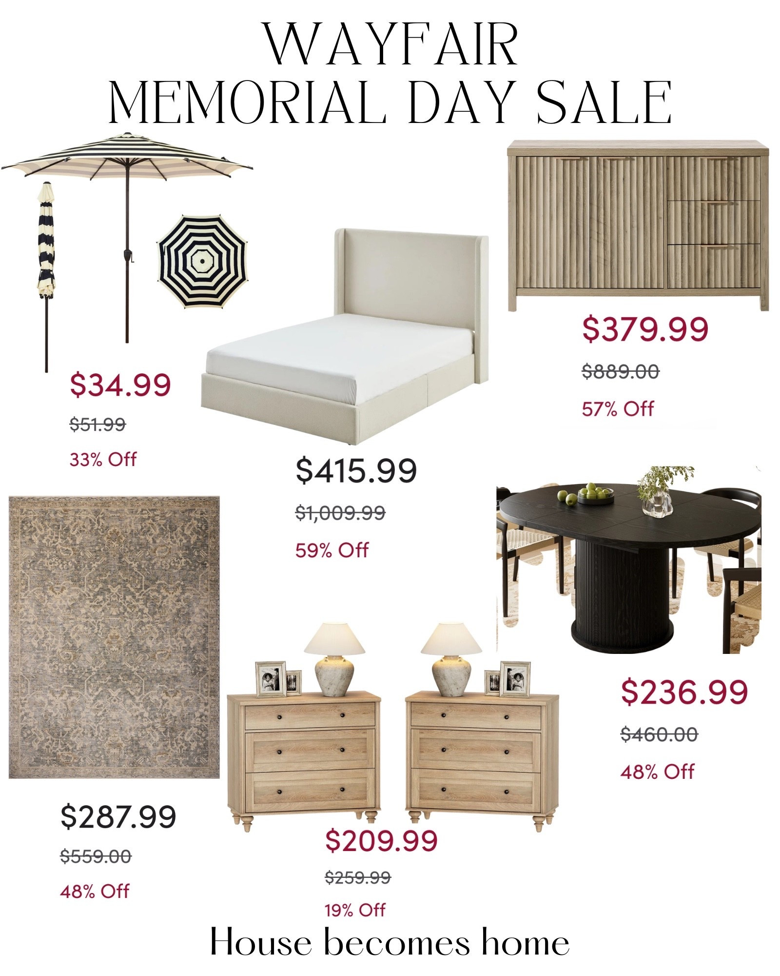 Wayfair Memorial Day sale!

#LTKSaleAlert #LTKHome #LTKSeasonal