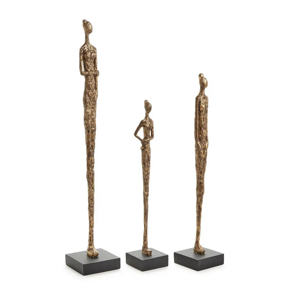 Tozai Set of Three Standing Tall Female Sculpture on Black Stand | Gracious Style | Gracious Style, Inc.