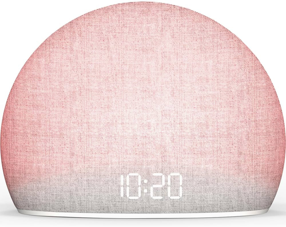 Housbay Sunrise Alarm Clock, White Noise Sound Machine, Cozy Light, Nature Sounds, Dimmable Clock... | Amazon (US)