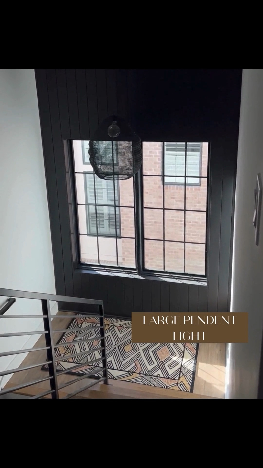 ✨Lighting that makes a statement✨ I swapped out my stairway light for this gorgeous pendant and it completely transformed the space. It draws the eye up, and makes the whole area feel elevated. Sometimes the right fixture is all it takes to bring a space together.

#HomeDetails #LightingInspo #PendantLight #LTKHome #InteriorStyle

#LTKHome #LTKFamily