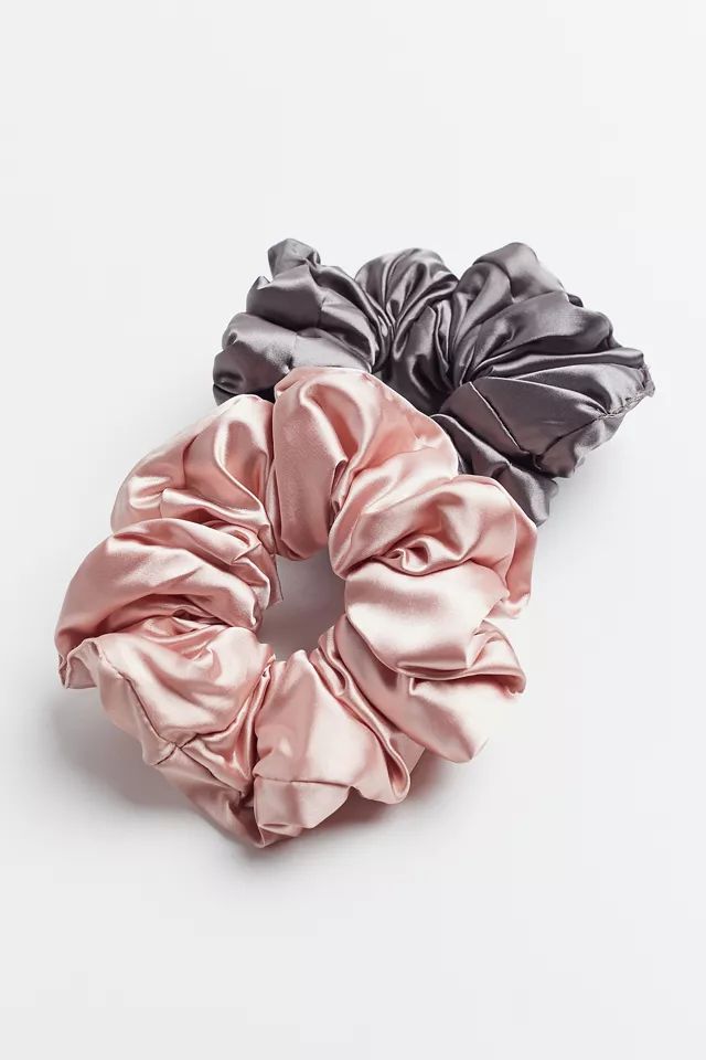 KITSCH Satin Pillow Scrunchie Set | Urban Outfitters (US and RoW)