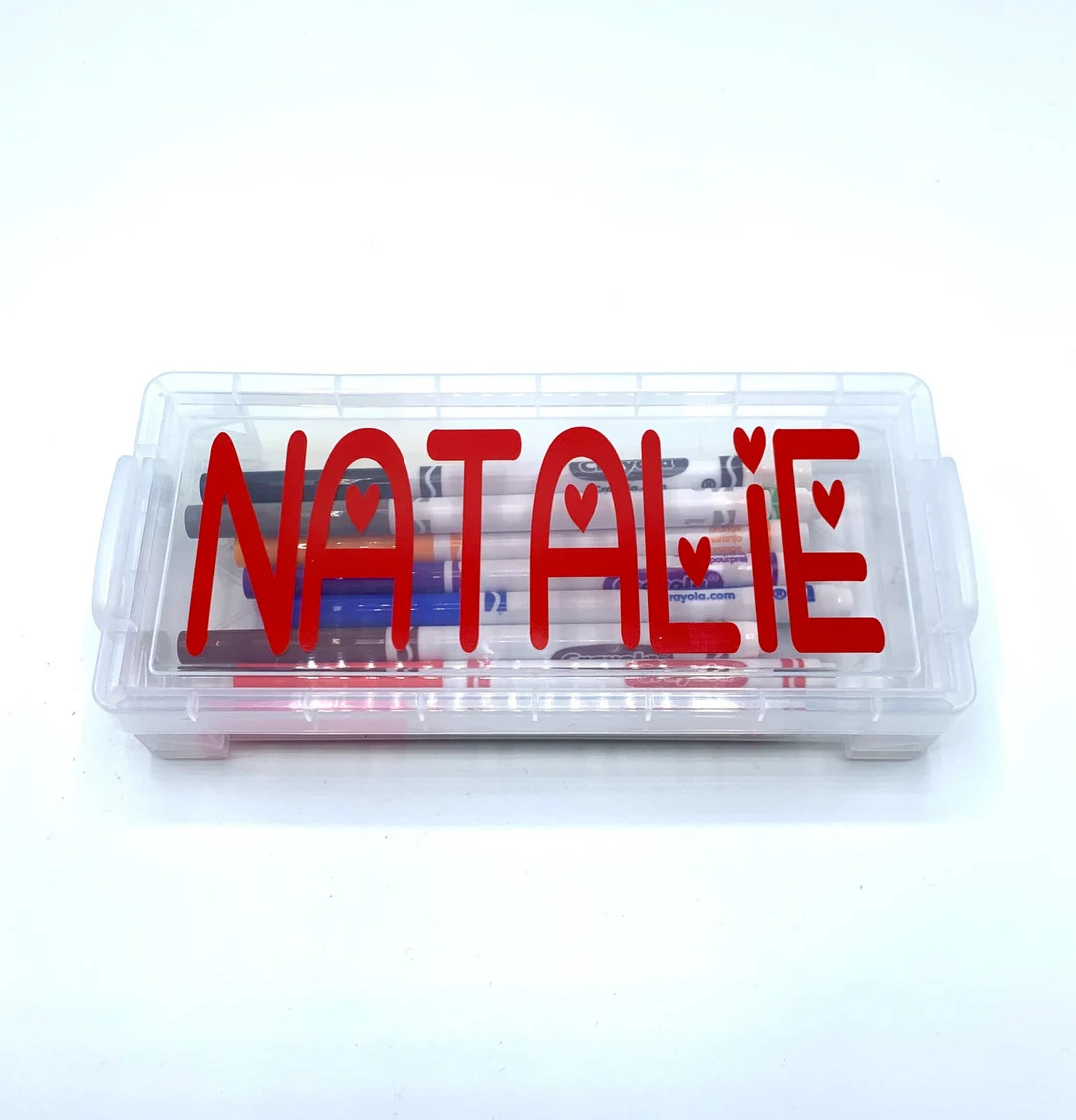 Personalized Heart Marker Case - Etsy | Etsy (US)