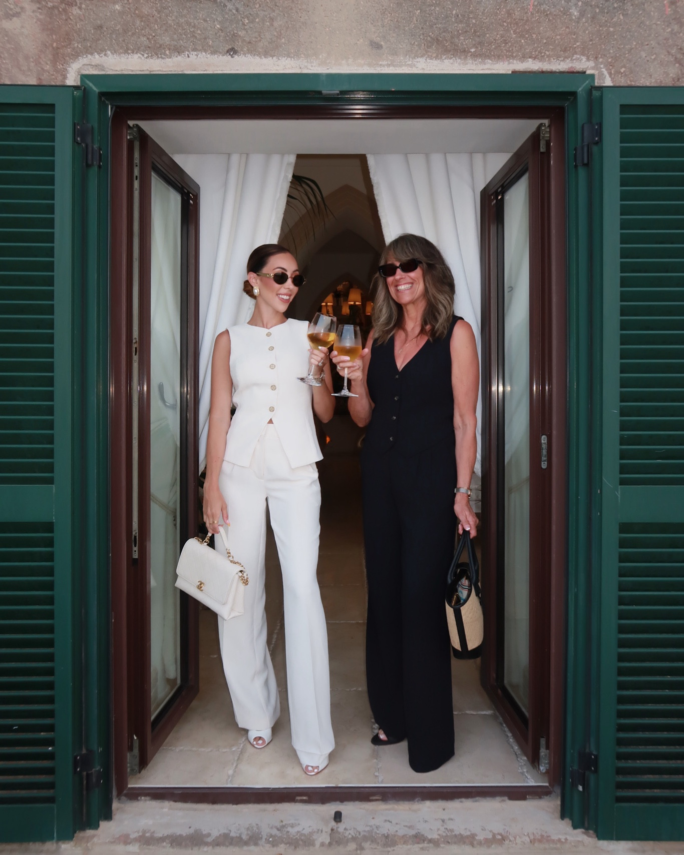 Shop our matching looks - I am wearing a size 0 vest and pant and my mom is wearing a size 6 in both #aritzia 

#LTKTravel #LTKStyleTip