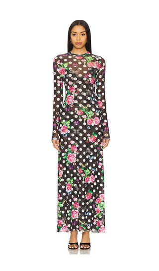 AFRM Paola Dress in Black,Pink. - size XXS | Revolve Clothing (Global)