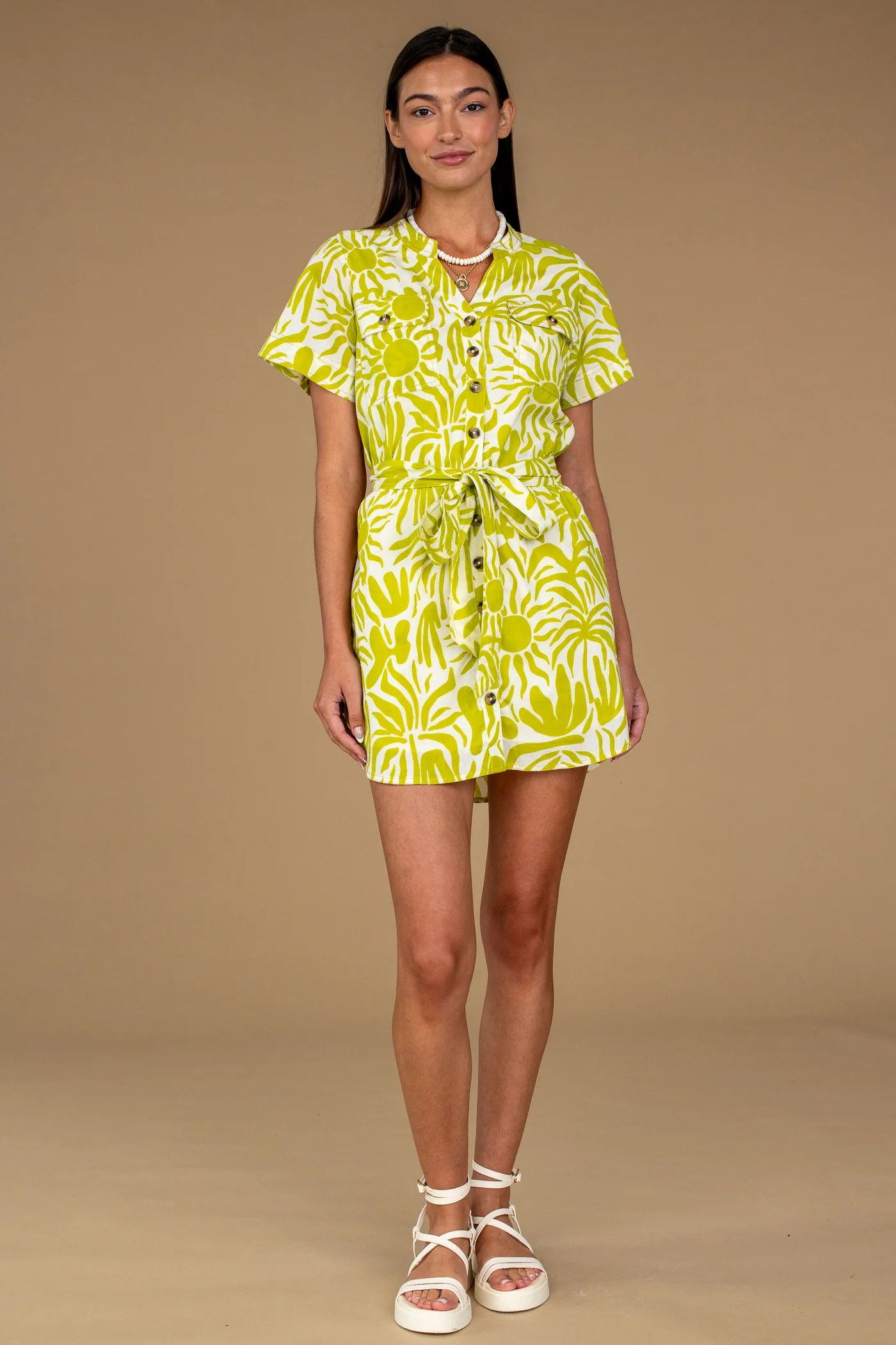 Austin Mini Dress in Sunshine | Elizabeth James The Label