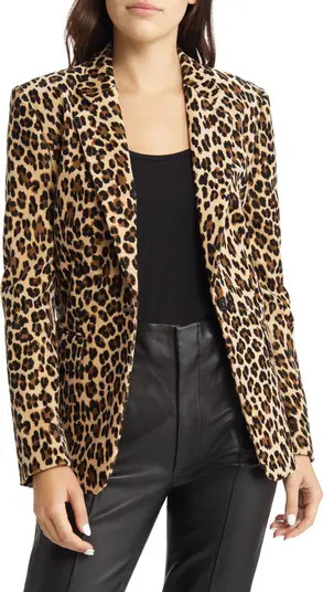 Leopard Print Classic Blazer | Nordstrom