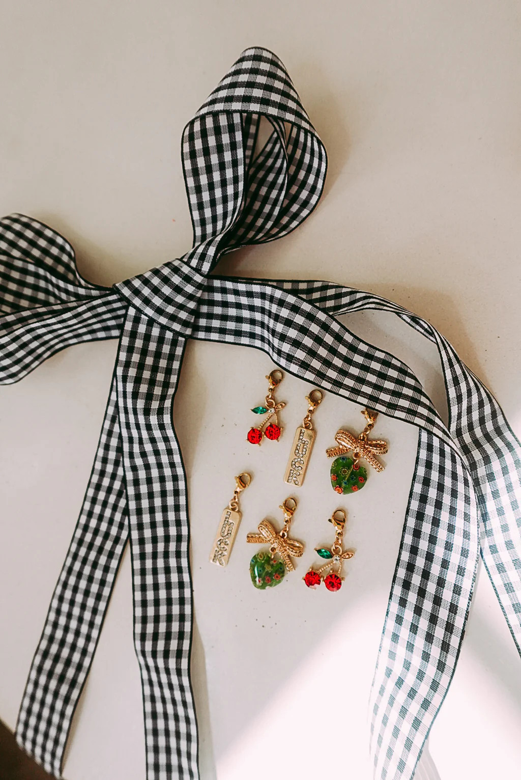 ETTA OG | gingham shoe charms | Etta+East