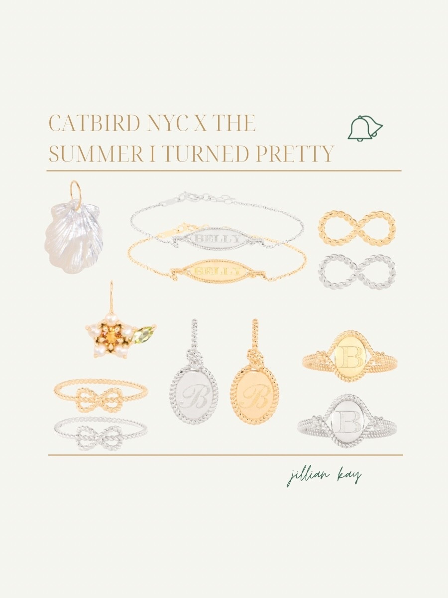 Catbird NYC The Summer I Turned Pretty Collection ✨💍♾️

Ig: @jkyinthesky

#bookish #romancebooks #tsitp #thesummeriturnedpretty #bookgirl #booklover 

#LTKStyleTip #LTKFamily #LTKBeauty